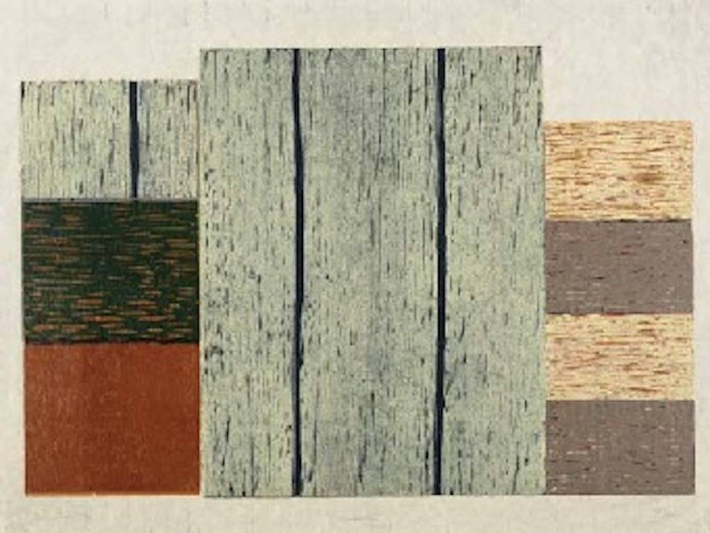 Abstract Print Sean Scully - Conversation