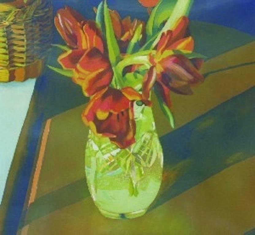 Sally Mara Sturman Still-Life Print - Tulips