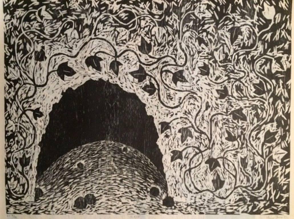 Louisa Chase Print - Cave
