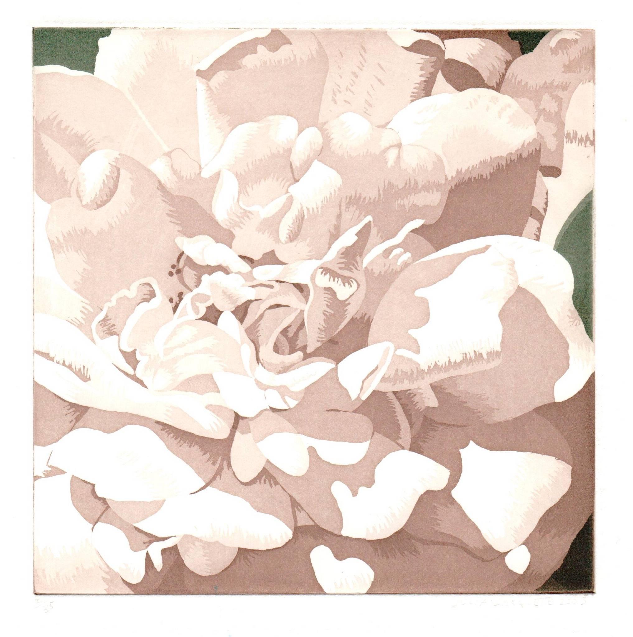 Four Pieces of White (Suite of Four) - Print by Julia Jacquette
