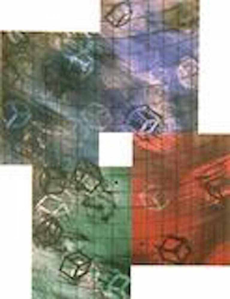 Four Color Quartets (Second Quartet) - Print by Mel Bochner