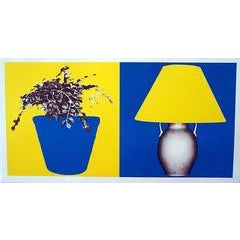 Plant and Lamp (B+Y; Y+B) 5