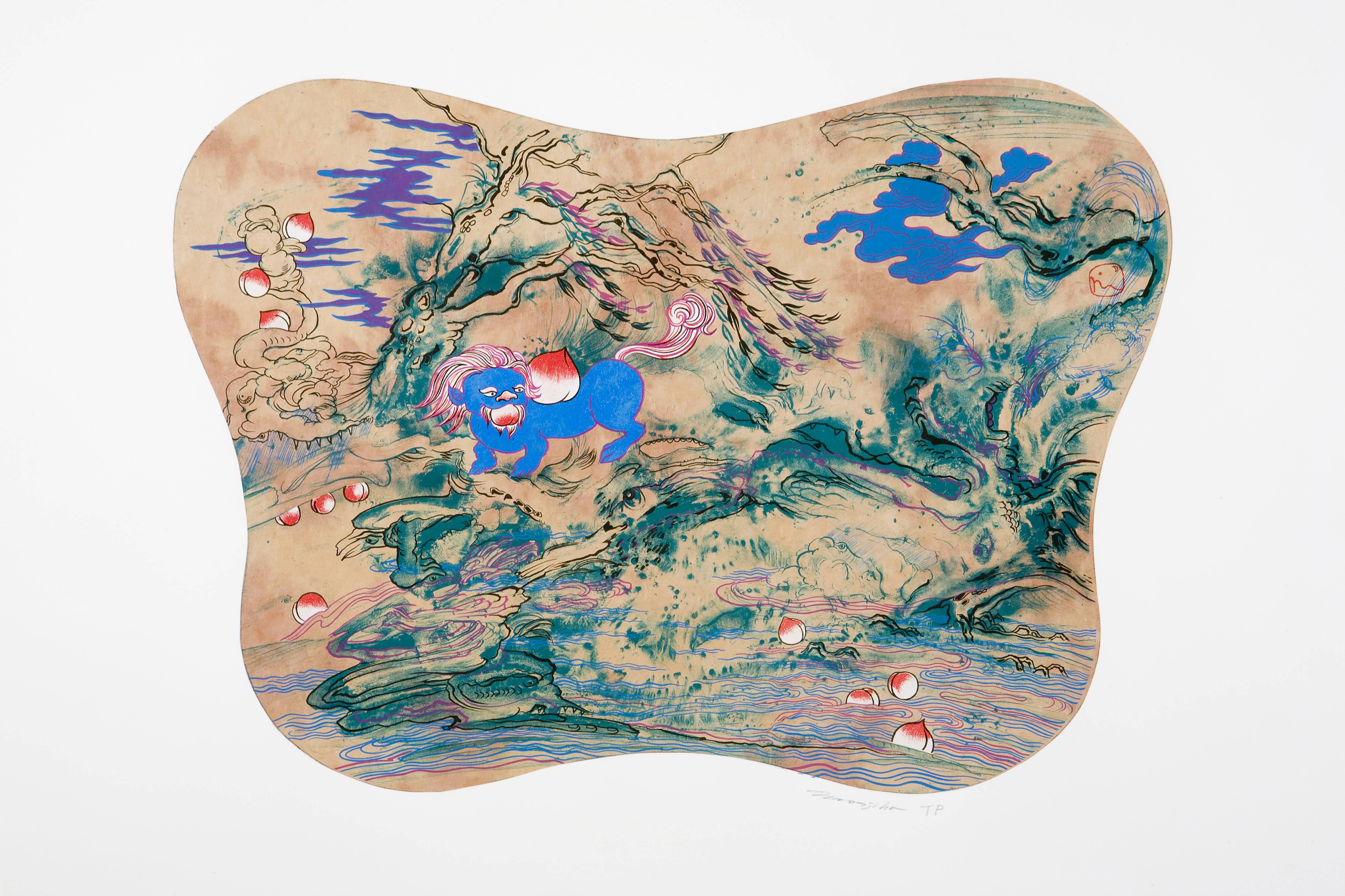 Landscape Print de Jiha Moon - Los cuarenta guiños de Nahan