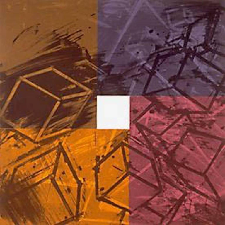 <i>Four Color Quartets (First Quartet)</i>, 1990, by Mel Bochner, offered by Diane Villani Editions