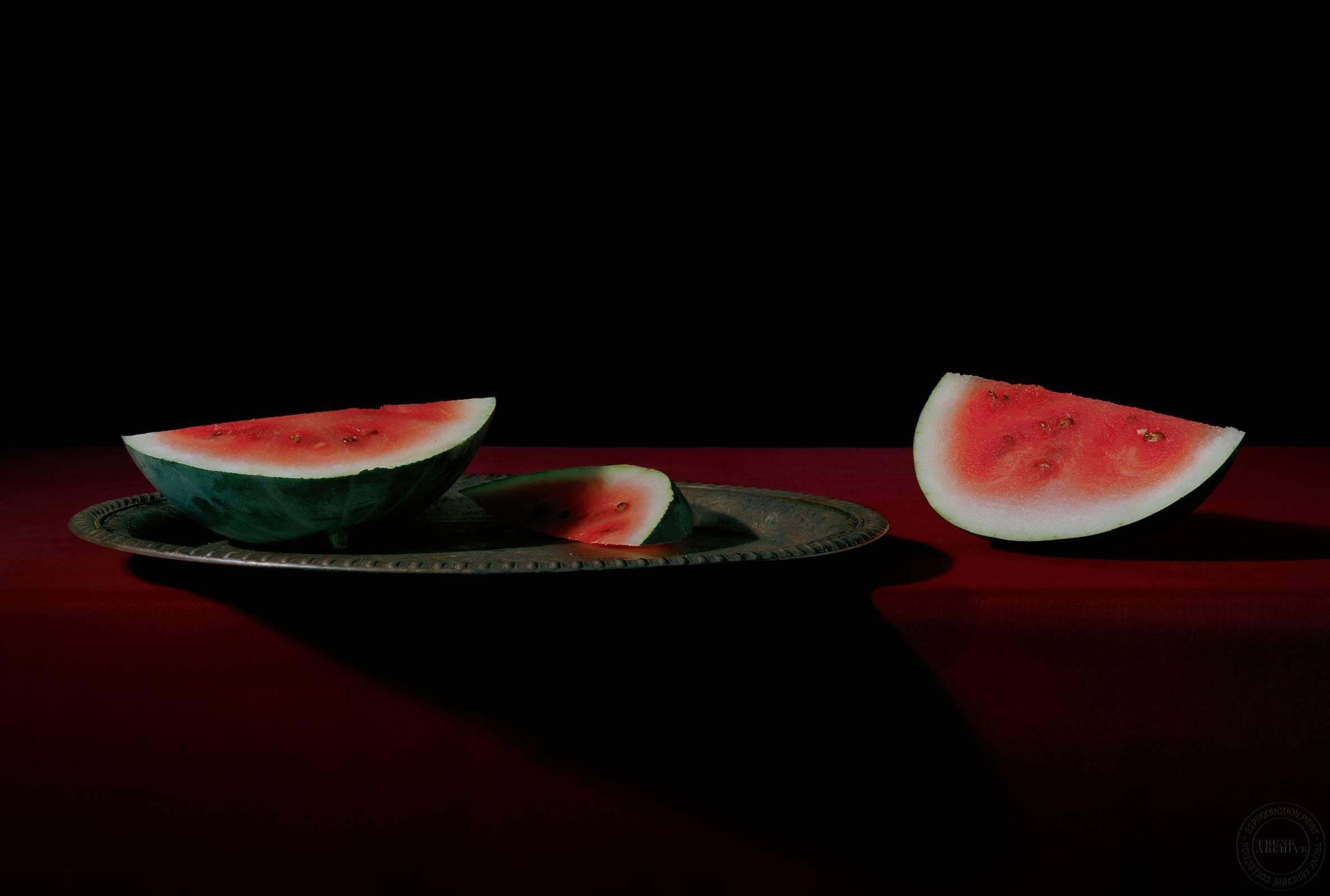 Zachary Zavislak Color Photograph - Still Life (Watermelon)