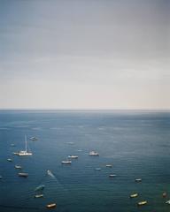 Seascape (Boats in Harbor)