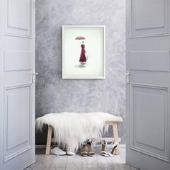 Fashion Portrait (Red Umbrella)