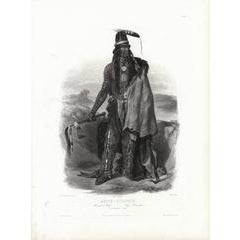 Abdih-Hiddisch. A Minatarre Chief. Tab 24. 1