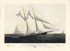 Die Yacht „Henrietta“ 195 Tonnen