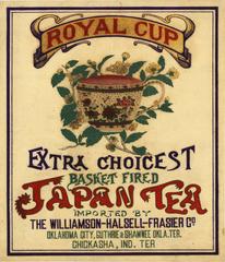 Antique Royal Cup, Extra Choicest, Basket Fired, Japan Tea 