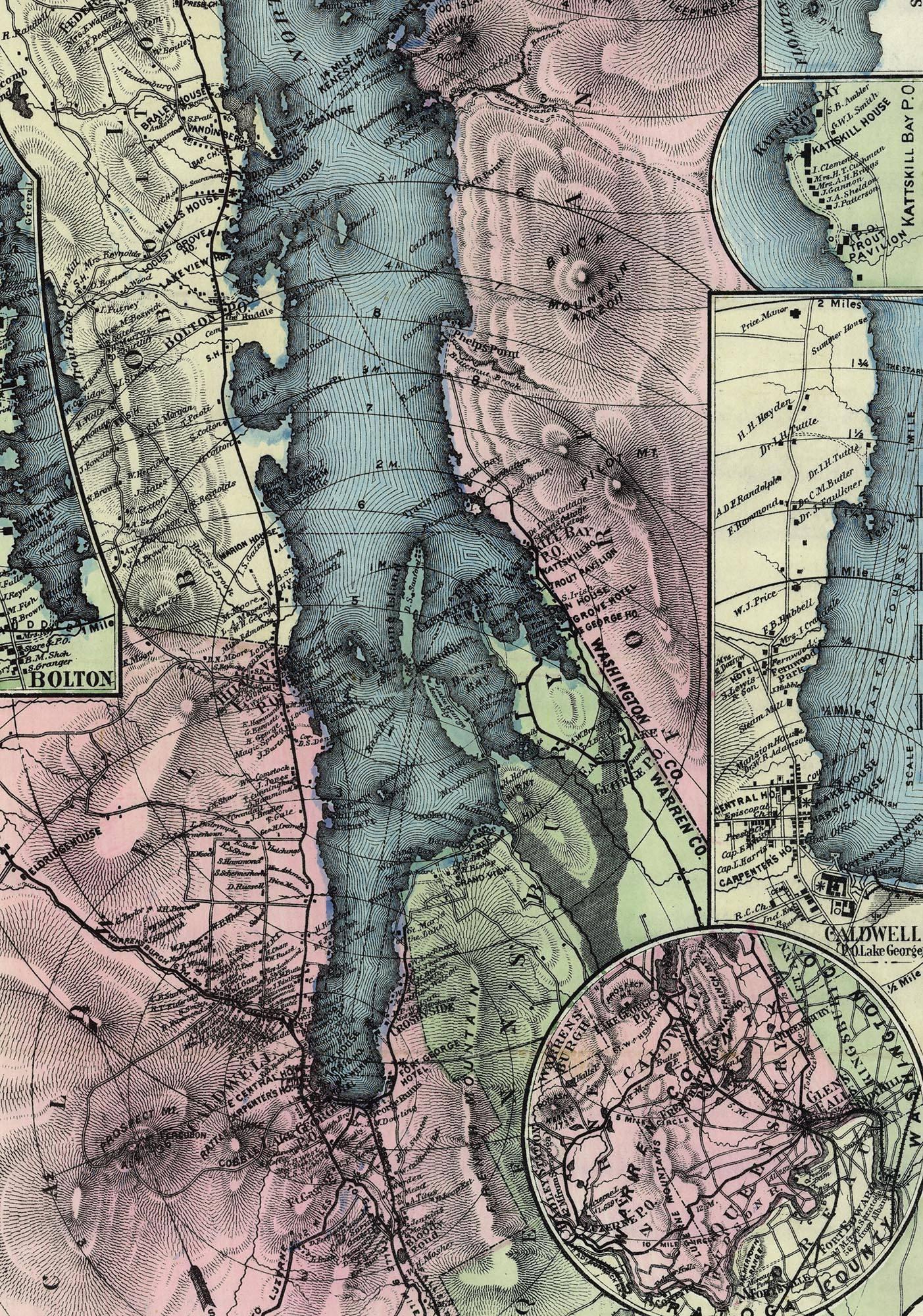 lake george map