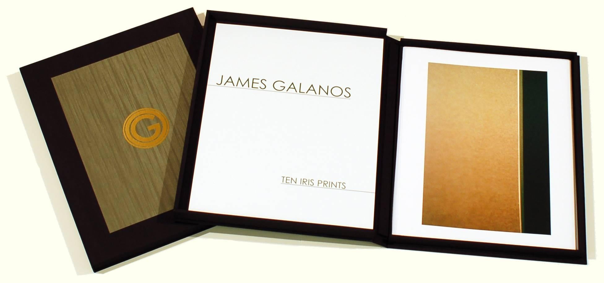 James Galanos Abstract Photograph - Portfolio: Ten Iris Prints