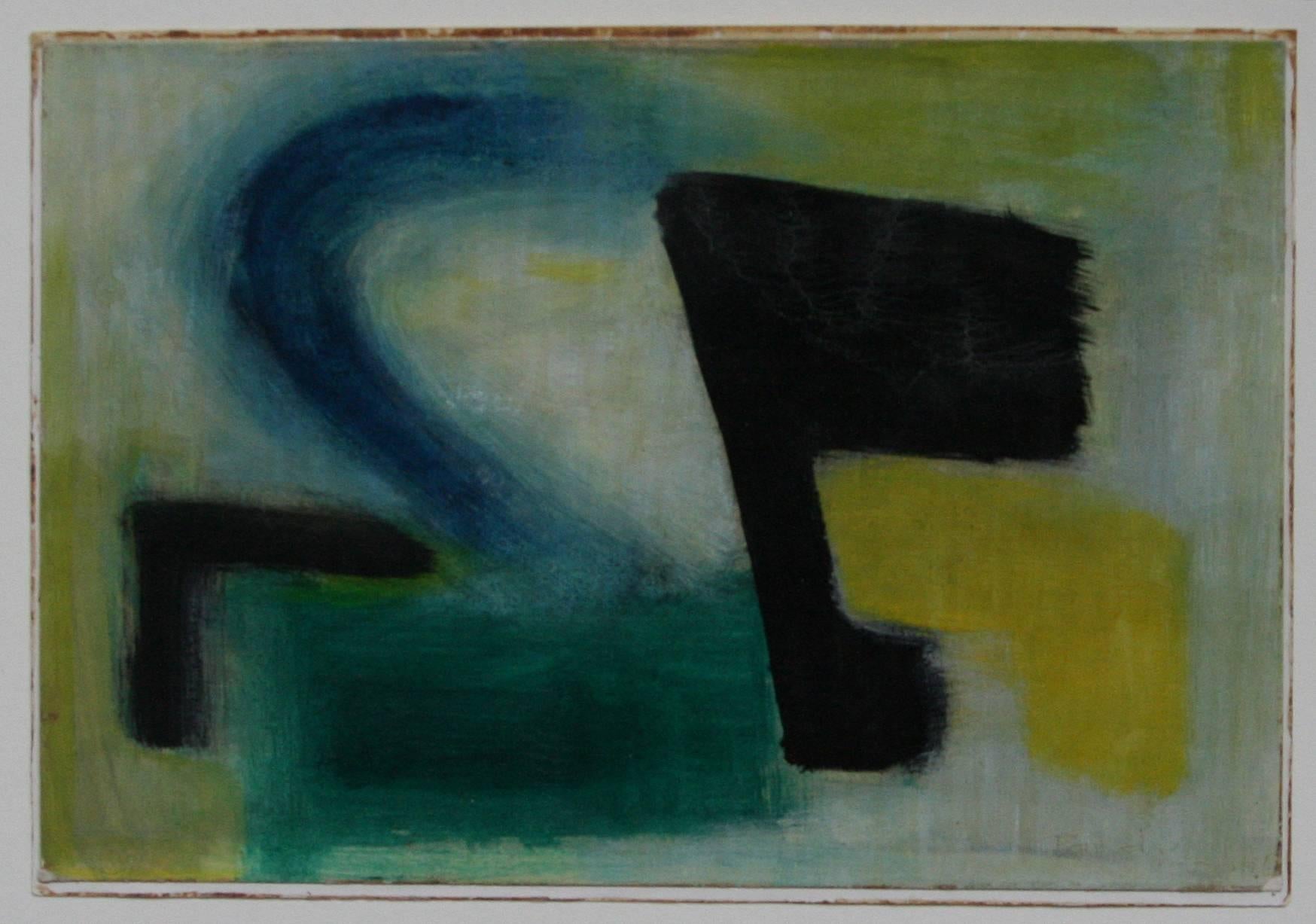Abstract Composition - Painting by James (Jimmy) Clarance Pandy