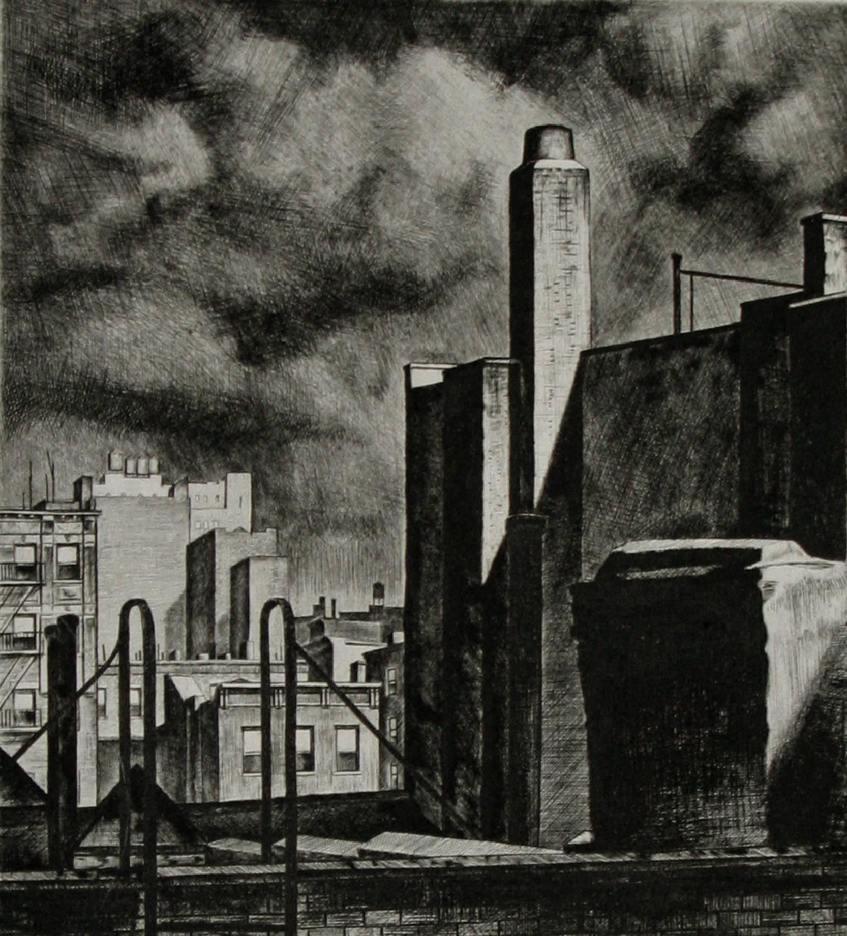 Tempête imminente - Print de Armin Landeck