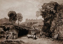Sheep Washing, Windsor (Windsor Castle from Salt Hill)
