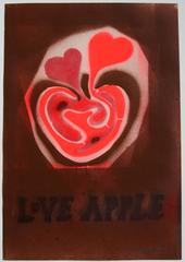 Love Apple (Brown background). 1 9