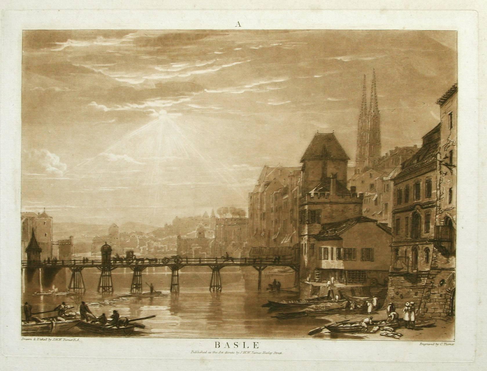 Basle - Print by J.M.W. Turner