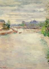 La passerelle des Arts et le Vert Galant (The Footbridge [by the Pont Neuf]}