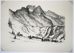Cascade Mountain Volcanoes: Glacier National Park, Montana.