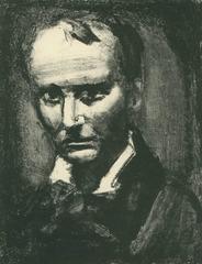 Portrait of Charles Baudelaire.