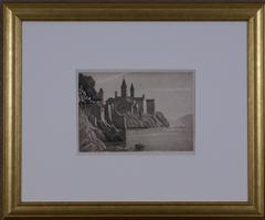 Malcesine Italy, with Moon and Star