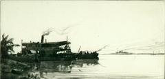 Waiting to Pass. River Tigris.