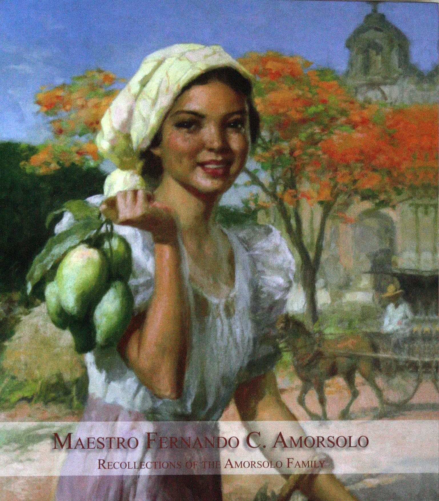 Fernando Amorsolo y Cueto Landscape Painting - Maestro Fernando C. Amorsolo  Recollections of the Amorsolo Family