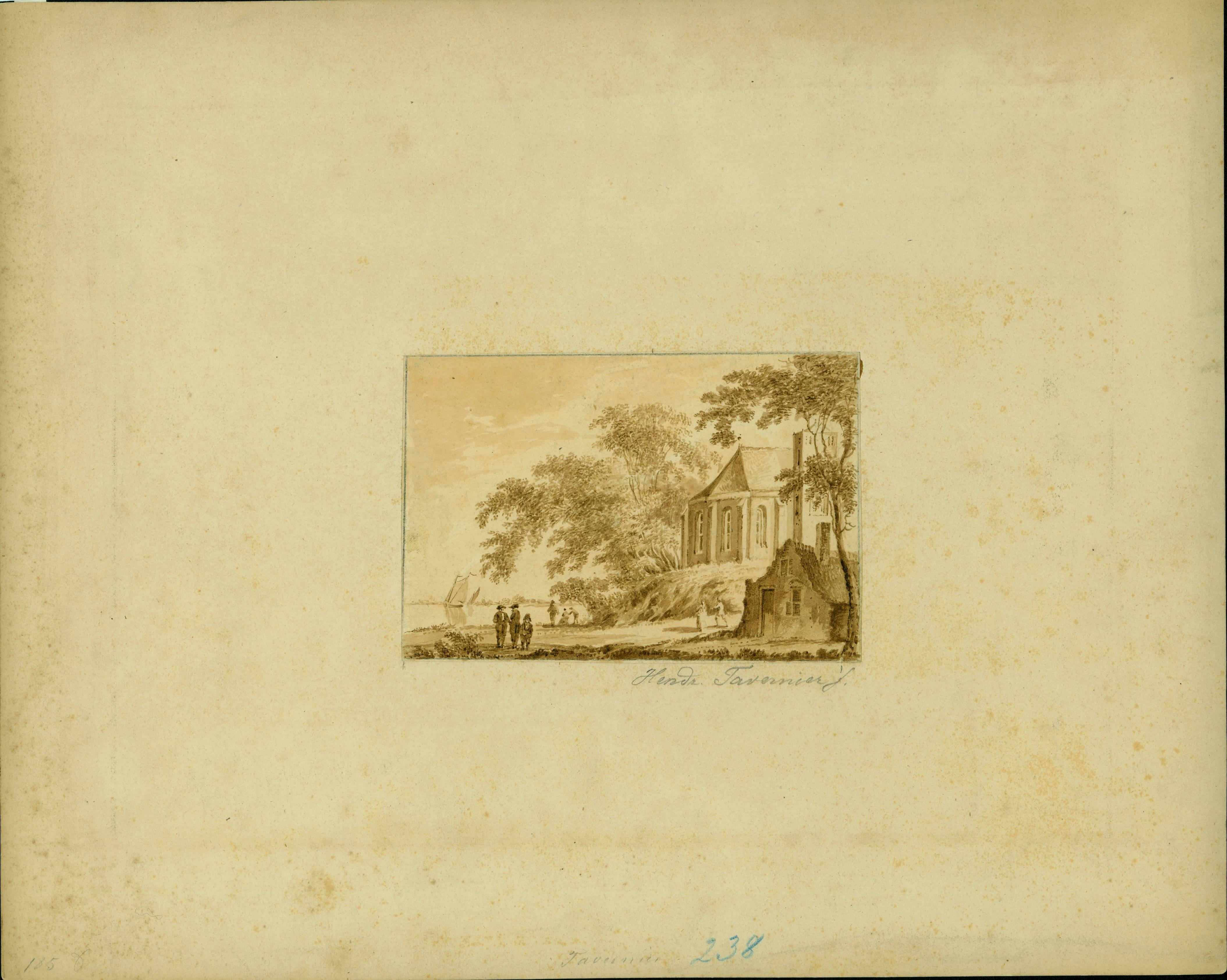 View of the Kagermeer - Art by Hendrick V. Tavernier