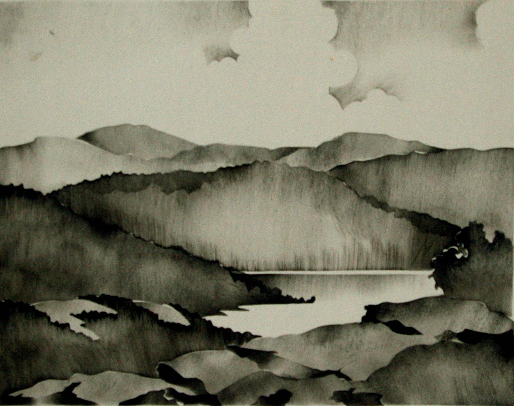 David T. Darling Abstract Print - Landscape