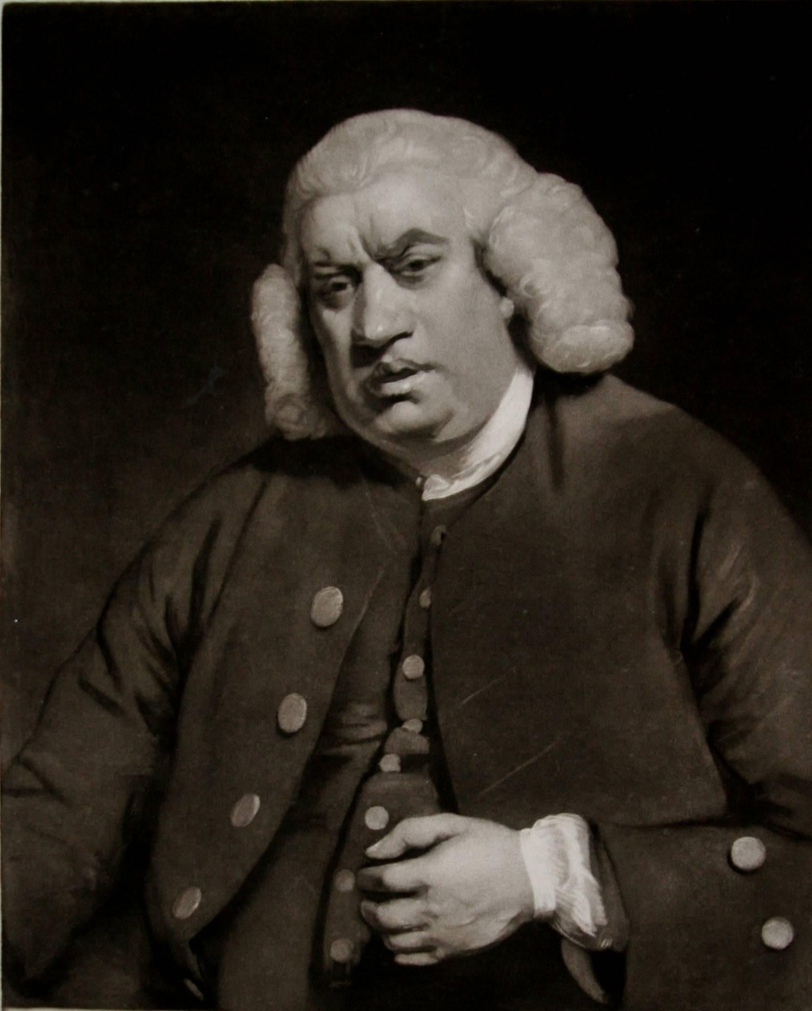 William Doughty Portrait Print - Dr. Samuel Johnson.
