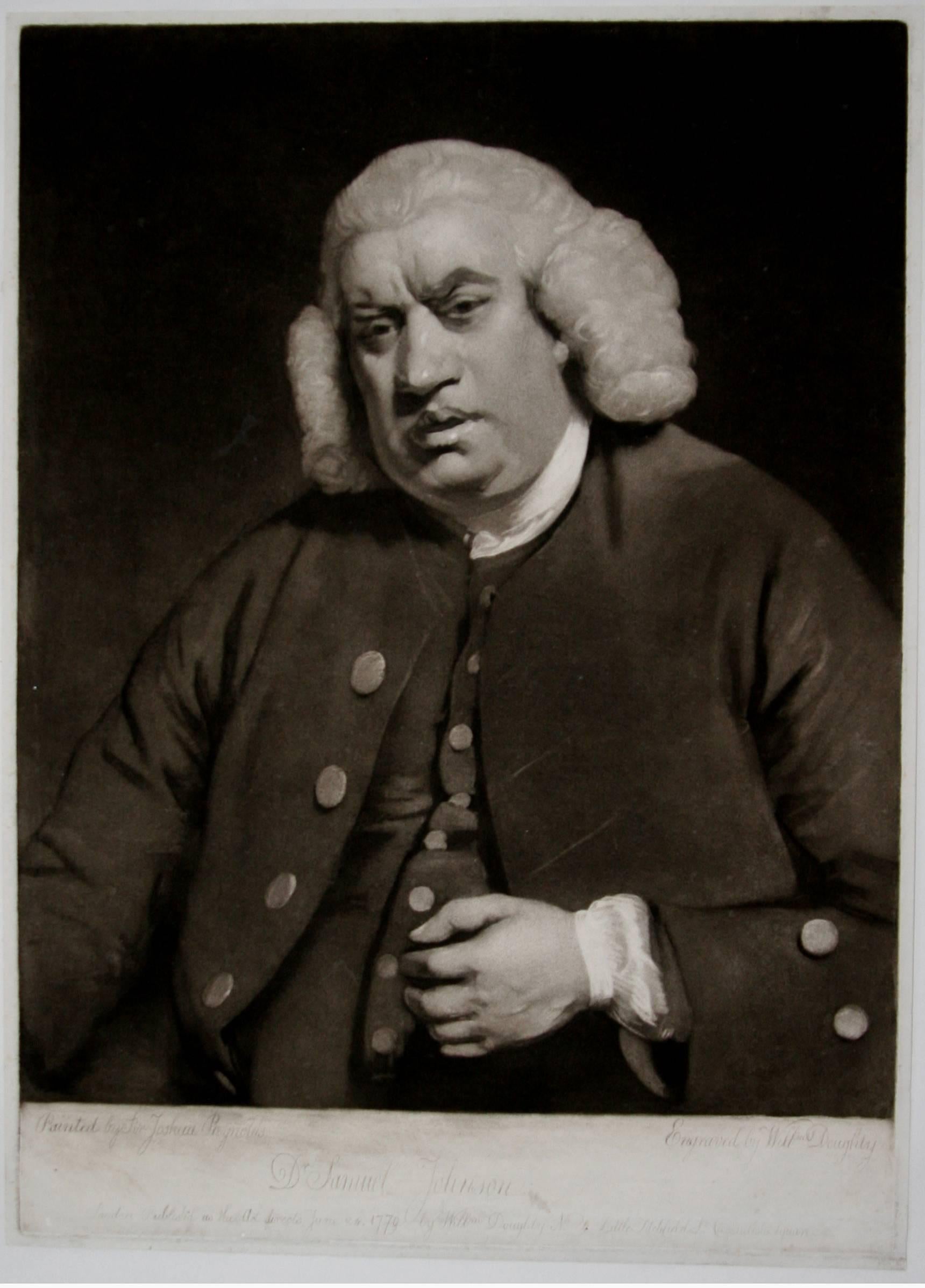 Dr. Samuel Johnson. - Print by William Doughty