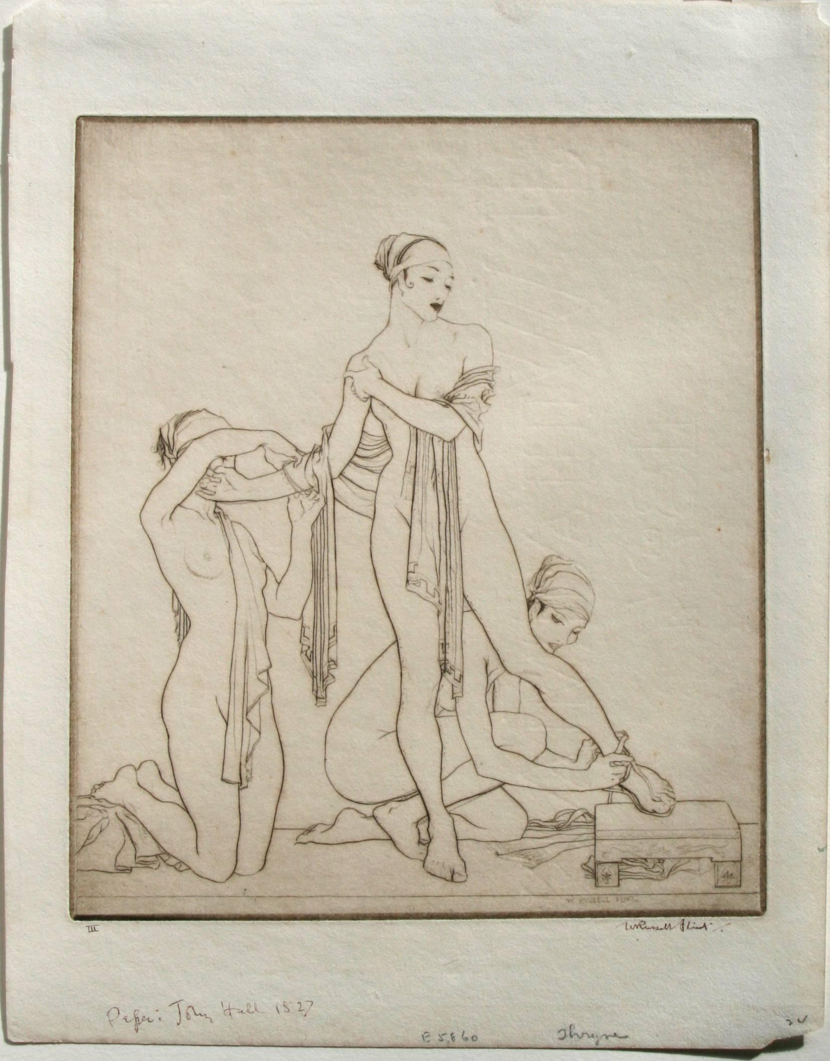 Phryne - Print by William Russell Flint