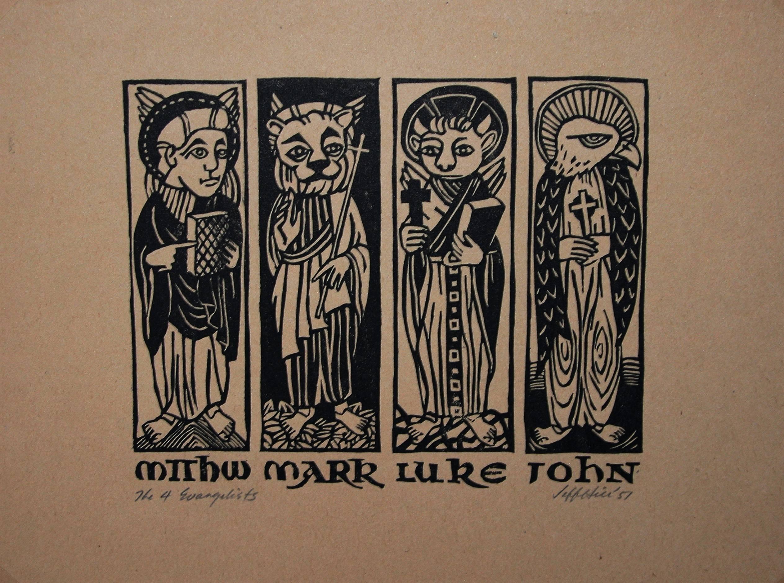 The Four Evangelists - Print by Jeff Hier