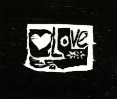Love (black background).