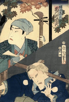 Kabuki Actors: Ichikawa and Iwai.