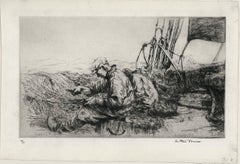 Mending the Trawl, plate 3.