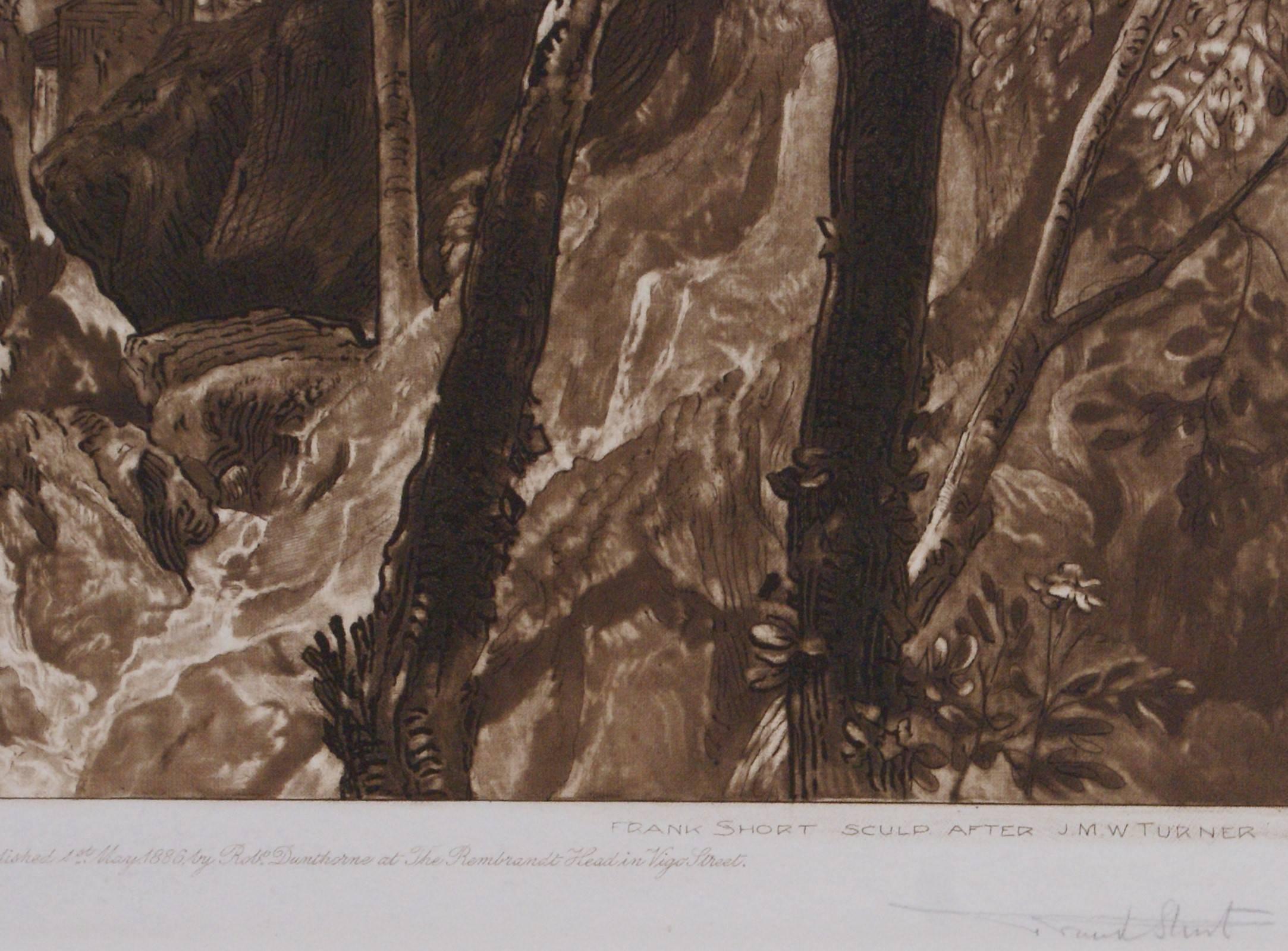 Molino cerca de la Gran Cartuja, Dauphinia - Print de Sir Frank Short