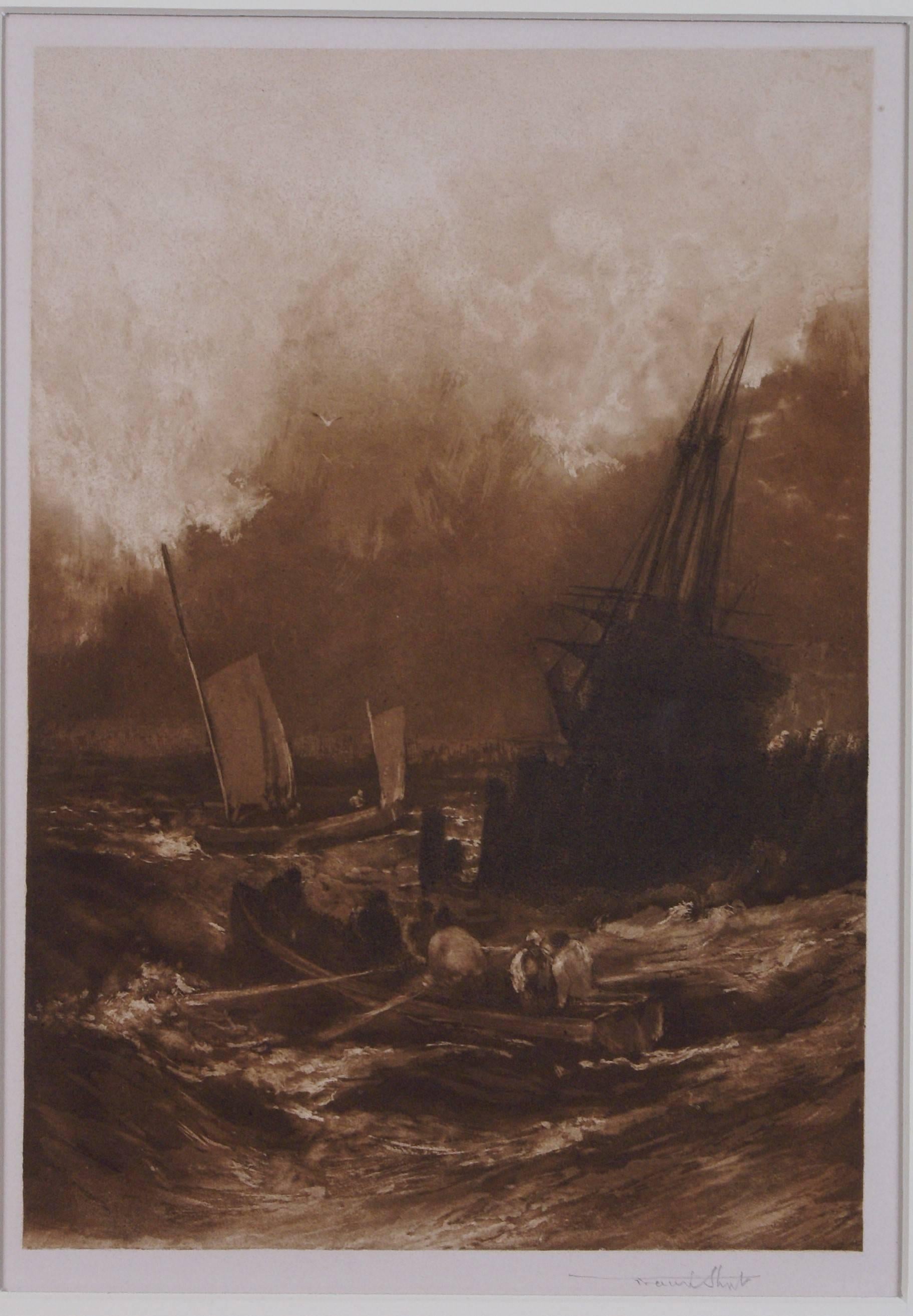 Sea Piece - Print by Sir Frank Short