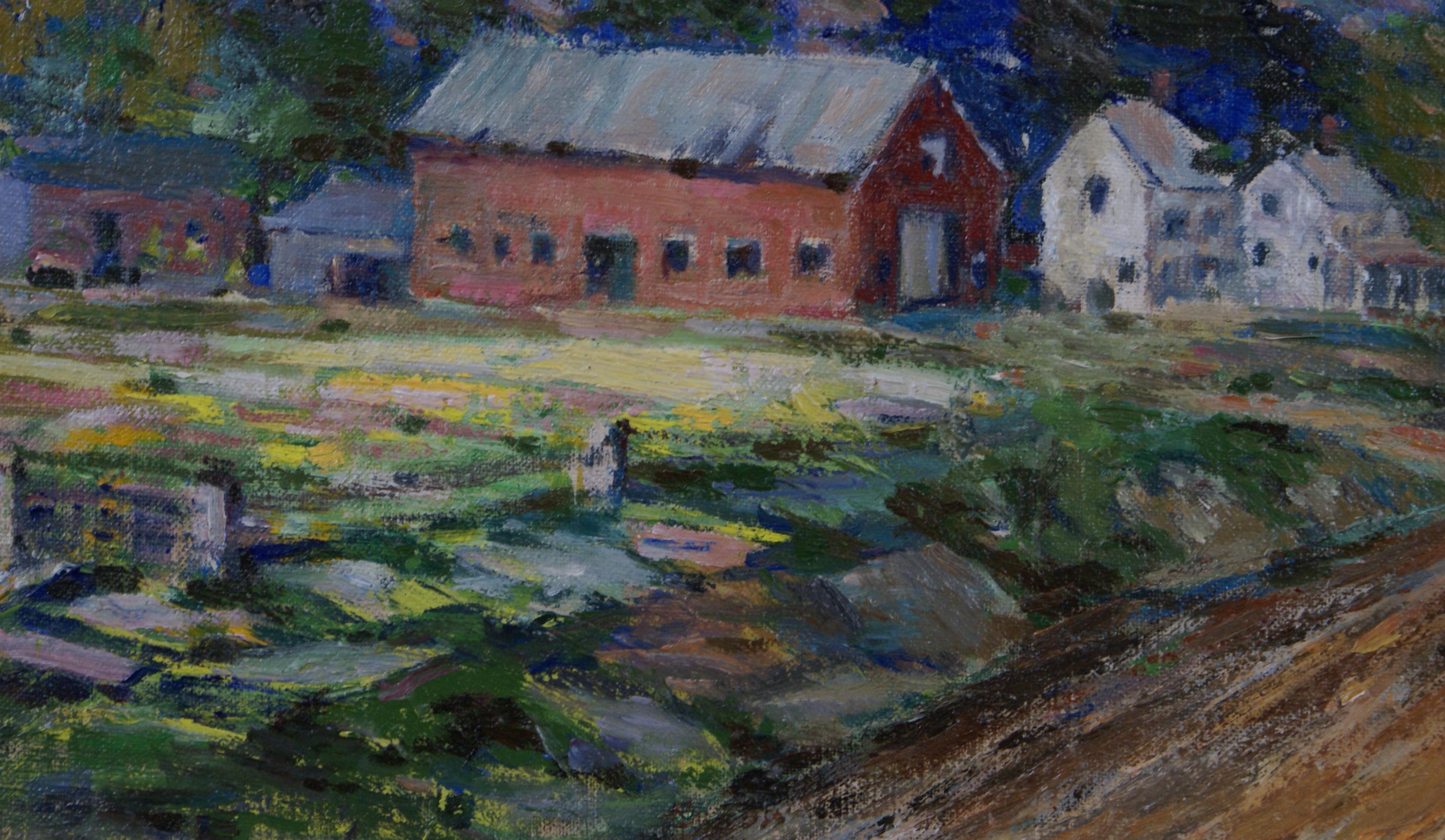 New Hampshire - Impressionist Painting by Peter Bela Mayer