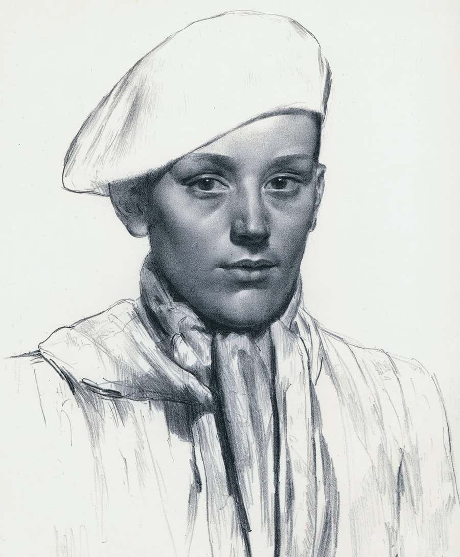 The Basque Boy also called Boy with Beret and Fabian.