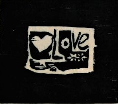 Love (black background).
