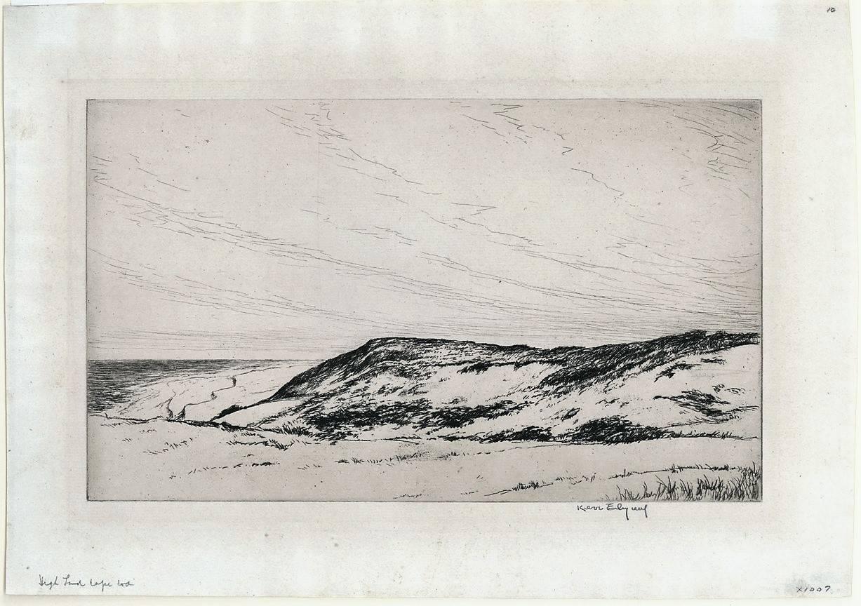 High Land, Cape Cod - Print by Kerr Eby