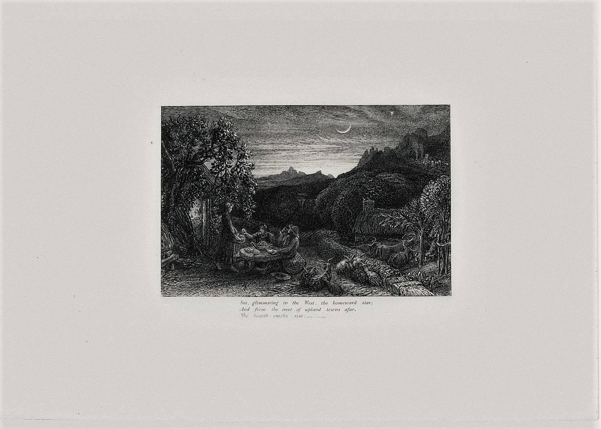 The Homeward Star - Print by Samuel Palmer (b.1805)