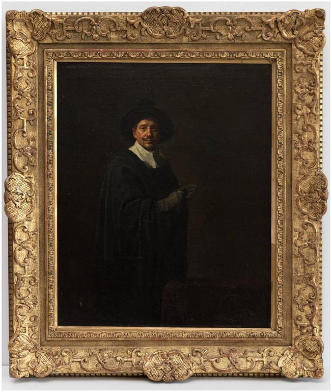 Herbert Johnson Harvey SelfPortrait in SeventeenthCentury Dutch