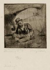 In the Nikolsburg, [Mikulov, Moravia] Refugee Camp.