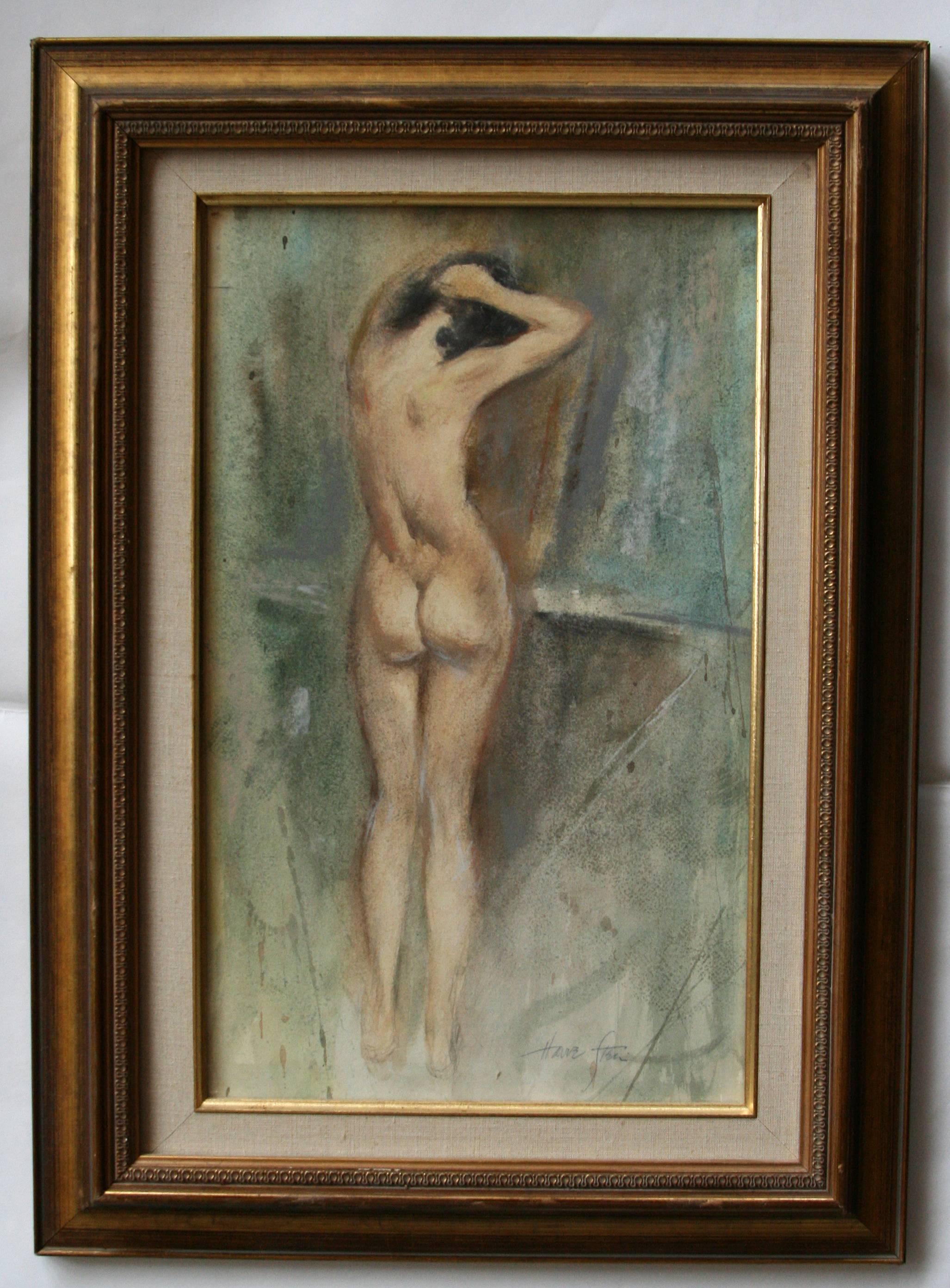 Harve Stein Nude - After the Bath