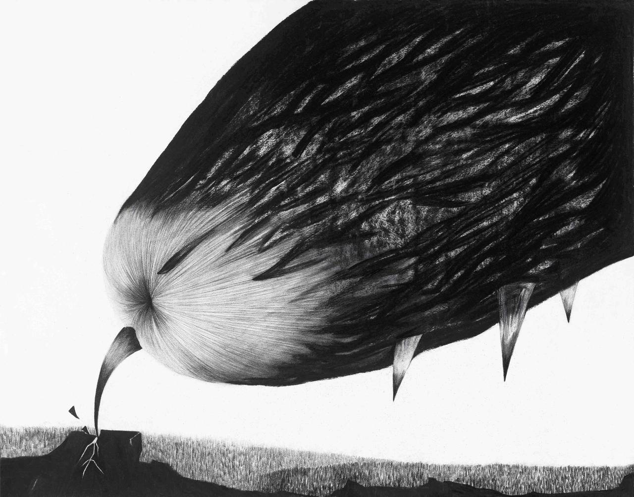 Kiwi Field - Art by Zhou Rong