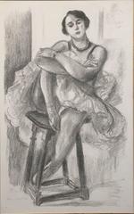 Dansuese au Tabouret