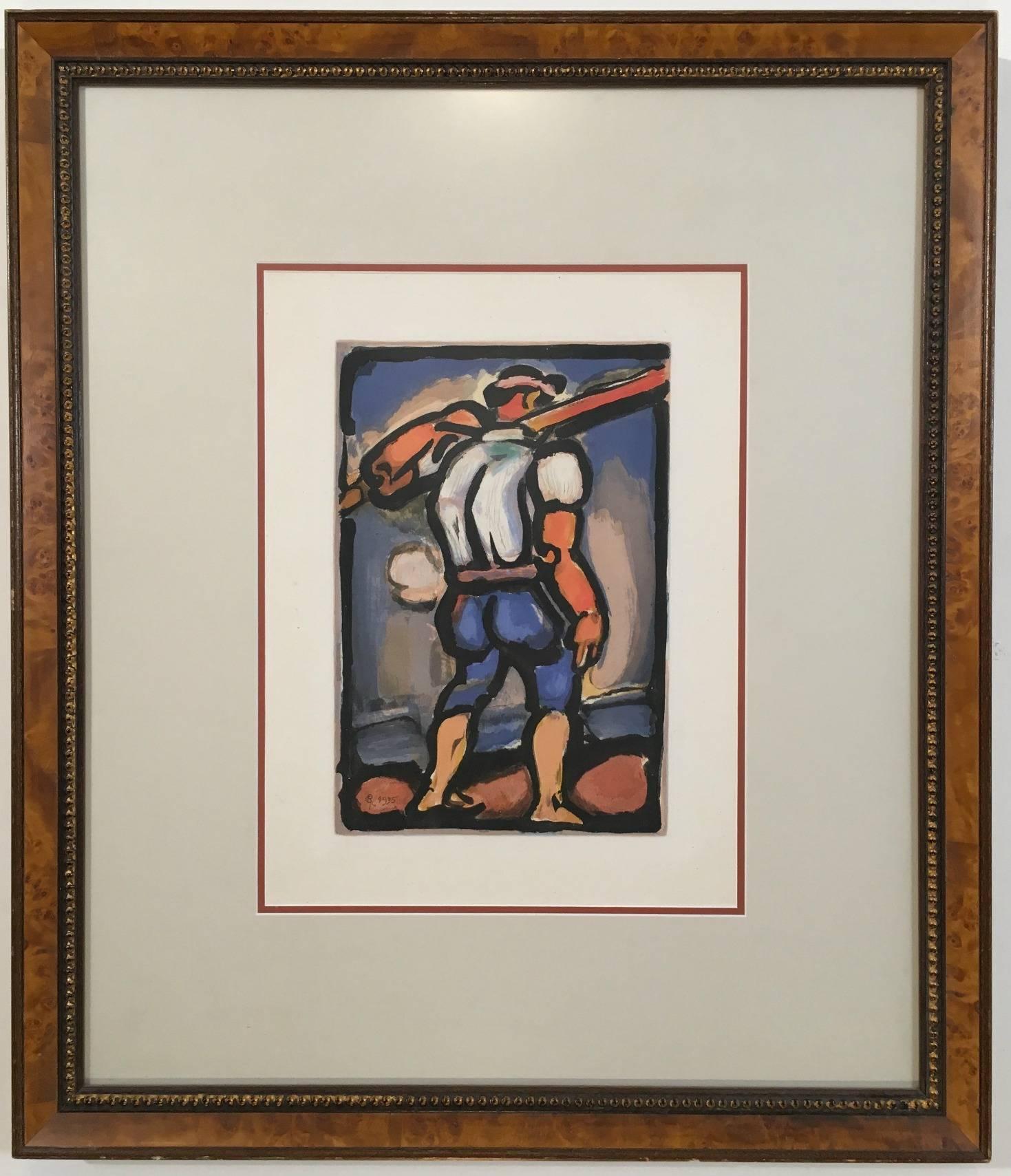 Chemineau - Print by Georges Rouault