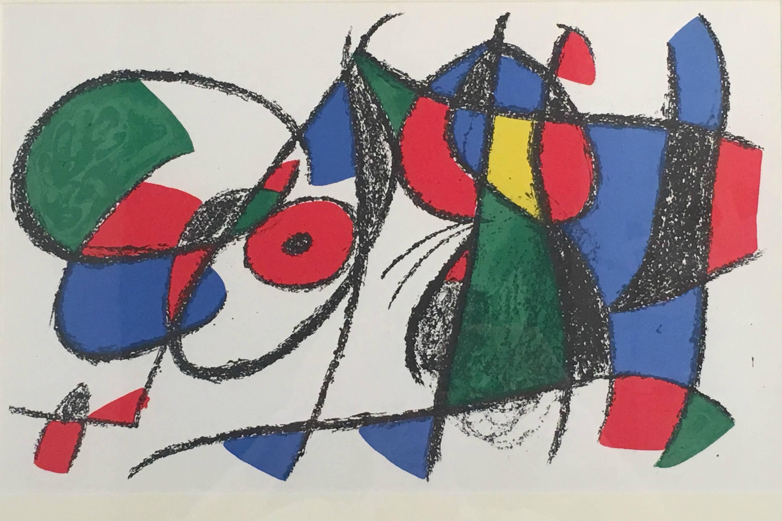 Abstract VIII - Print by Joan Miró